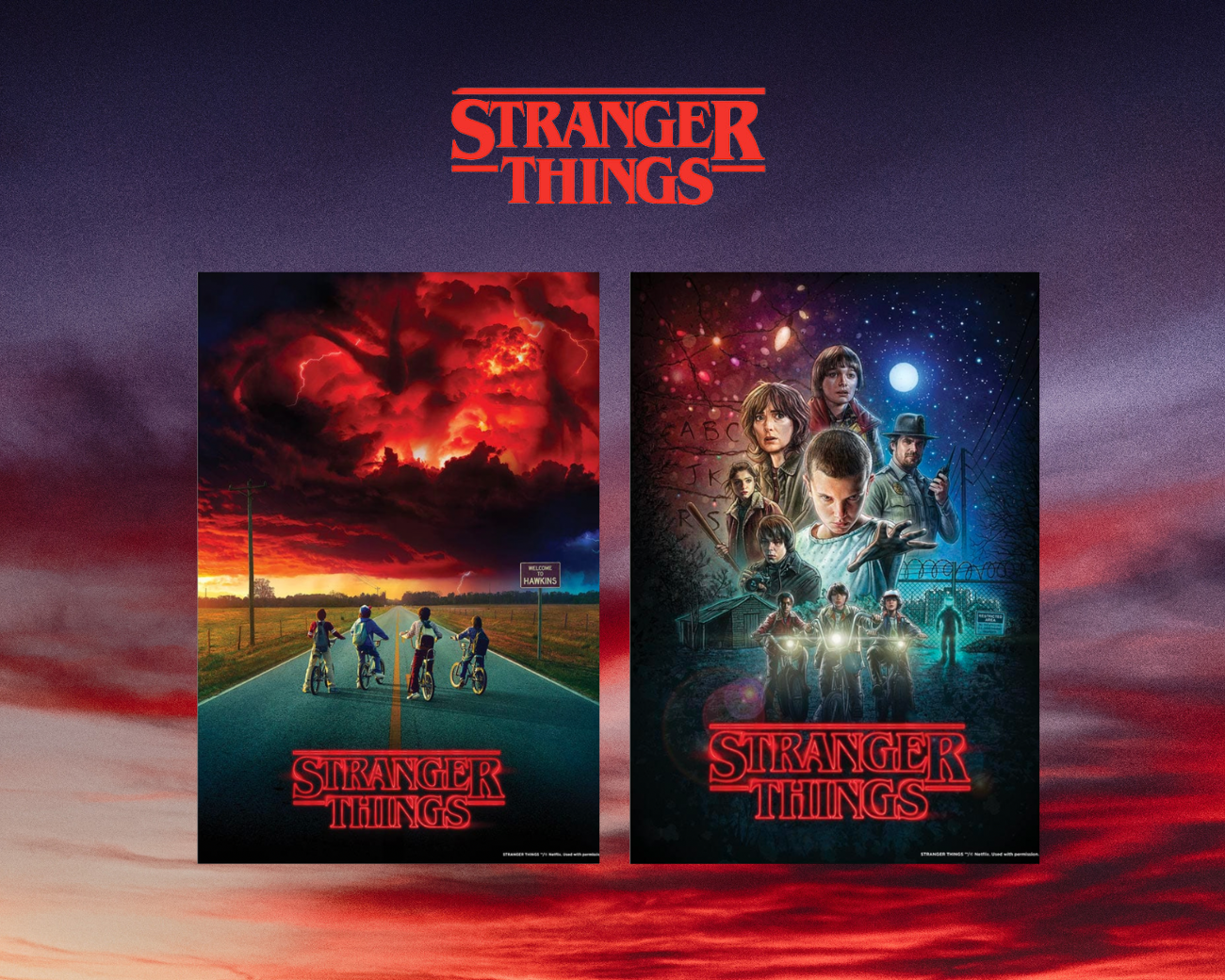 Stranger Things Wooden Jigsaw Puzzles - Officially Licensed