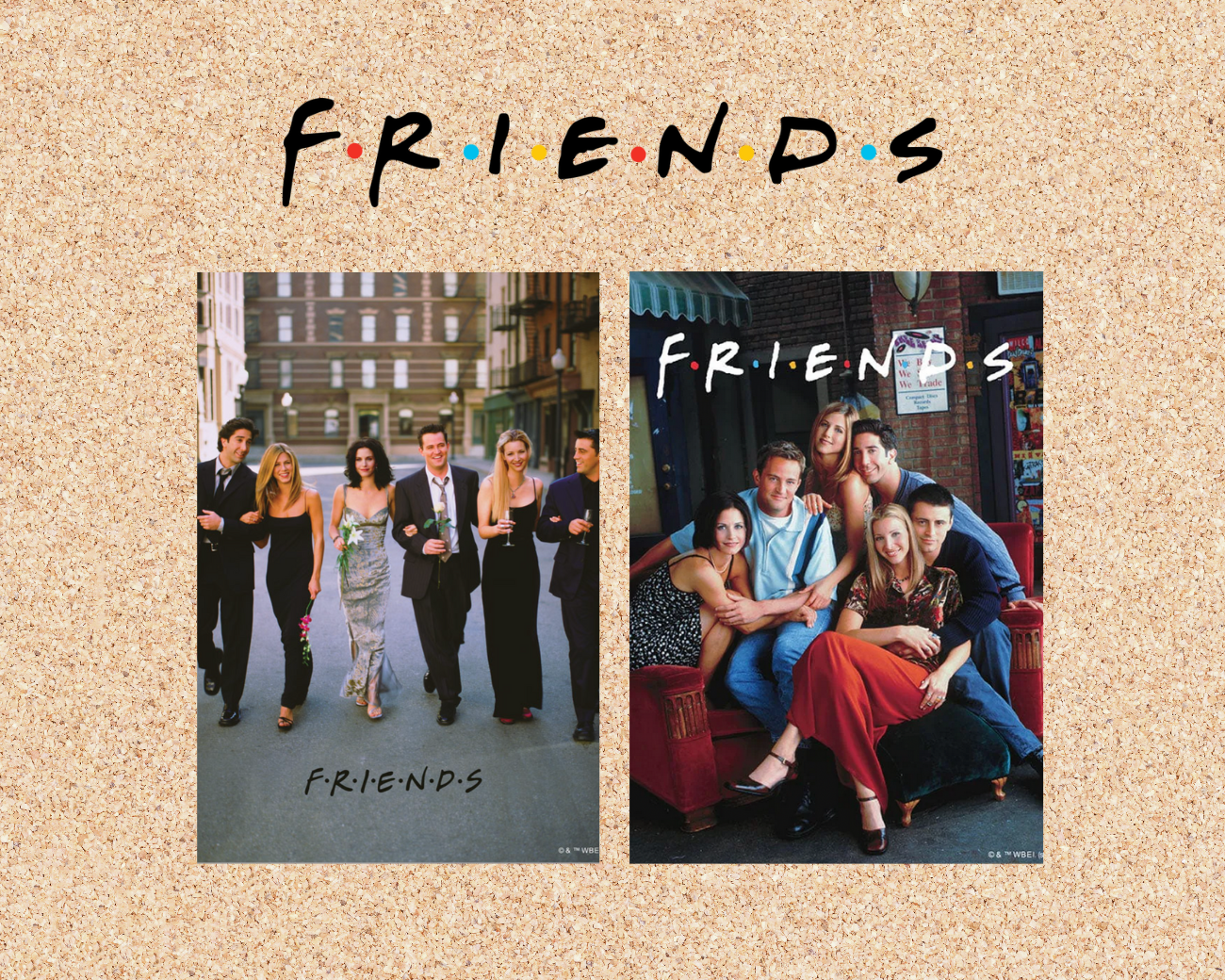 Friends Wooden Jigsaw Puzzles - Officially Licensed