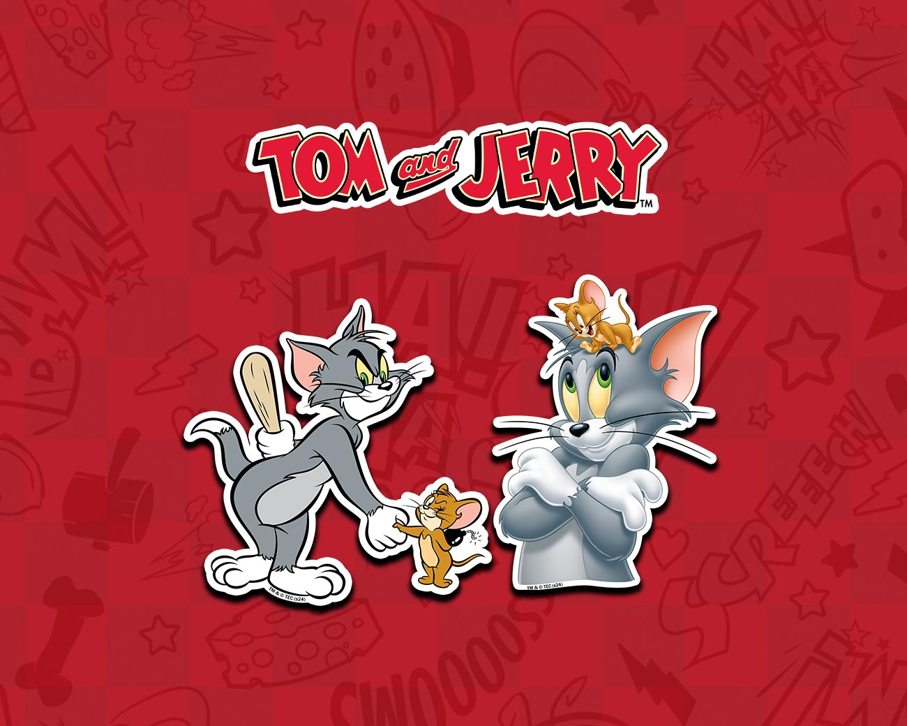 Tom & Jerry Wooden Jigsaw Puzzles - Officially Licensed