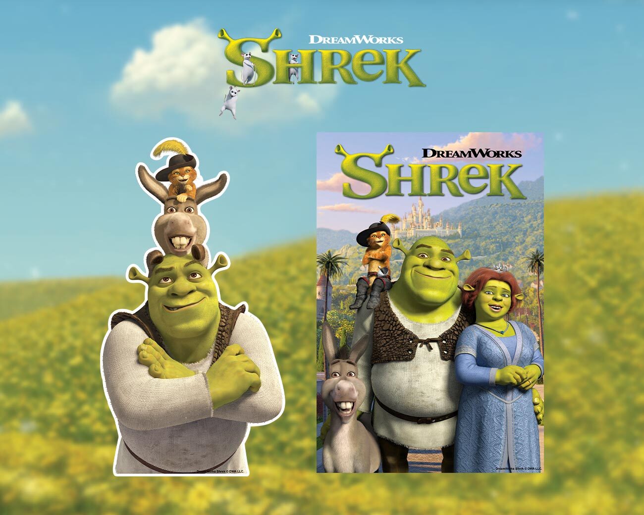 Shrek Wooden Jigsaw Puzzles - Officially Licensed