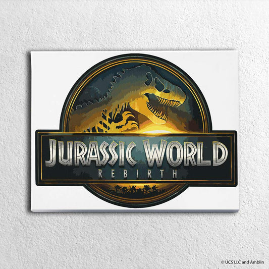 Painting By Numbers Kits 15.7" x 19.7" (40x50cm) Jurassic World Rebirth - Paint By Numbers Kit