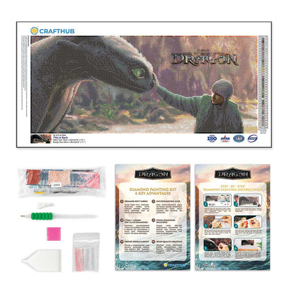 Diamond Painting Kits 25.4" x 11" / 65cm x 28cm This Is Berk - Diamond Painting Kit