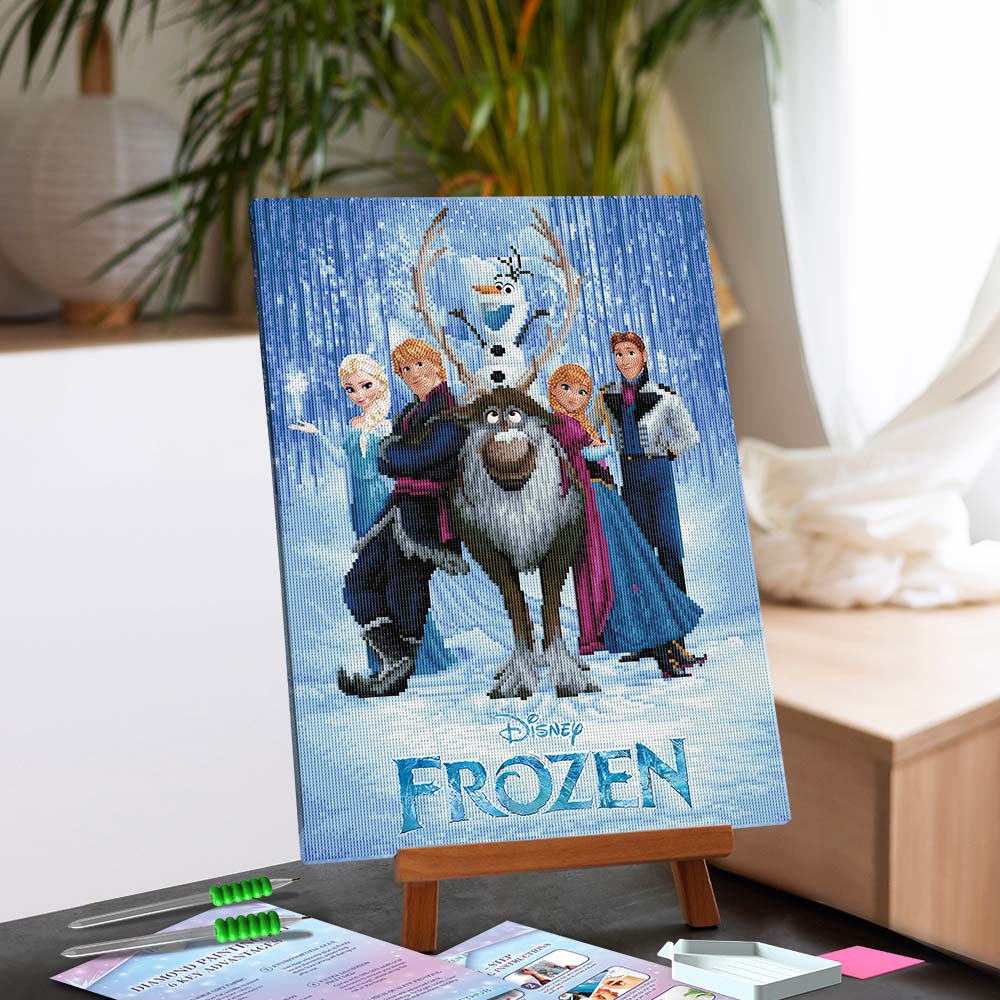 Diamond Painting Kits 17.7" x 24" | 45cm x 61cm Frozen Journey - Diamond Painting Kit