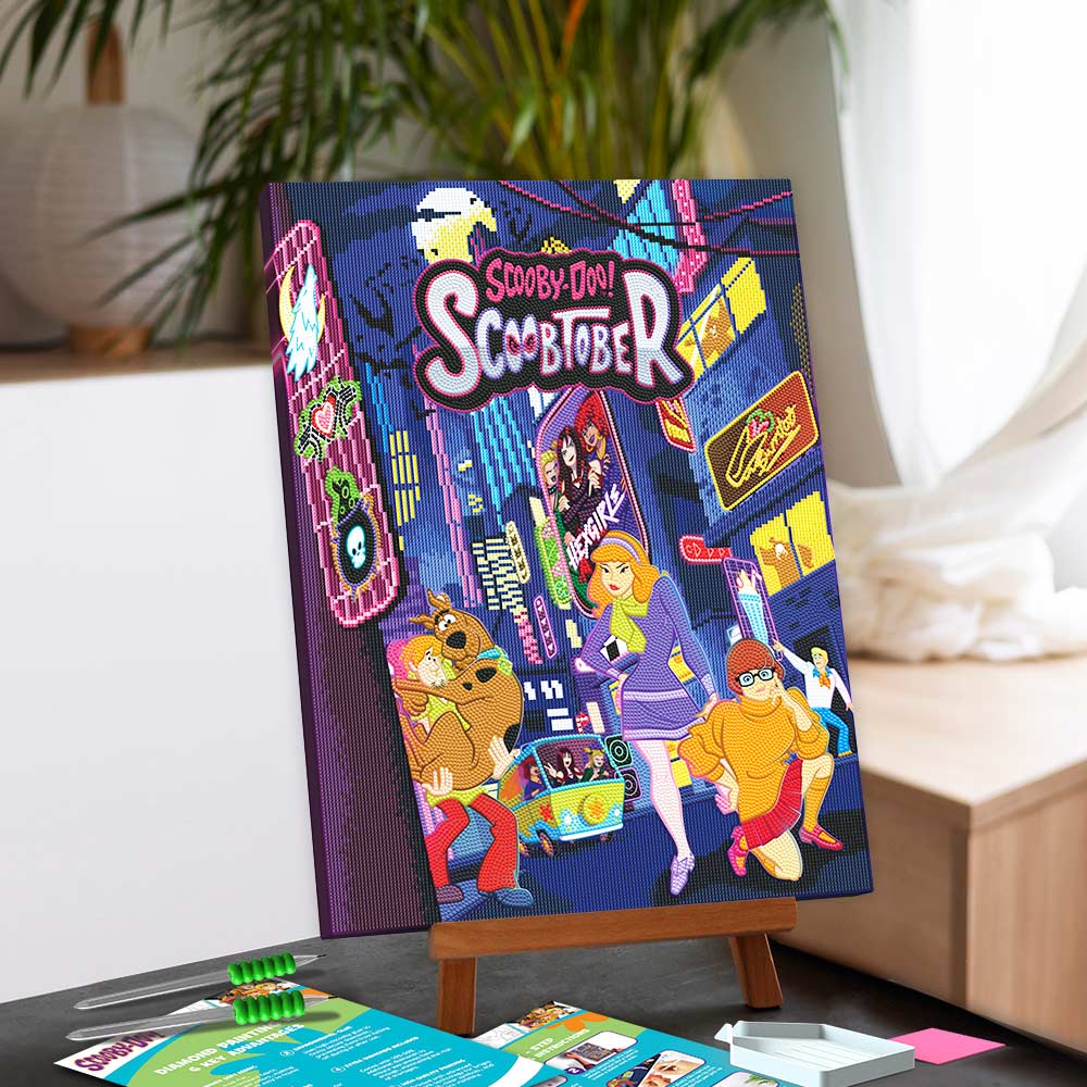Diamond Painting Kits 17.7" x 23.6" | 45cm x 60cm Scoobtober - Diamond Painting Kit