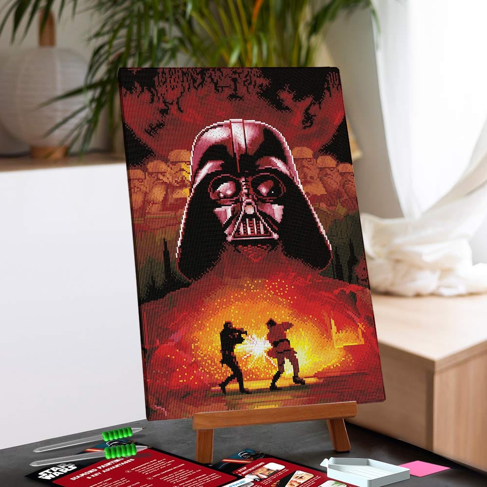 Diamond Painting Kits 17.7" x 26" | 45cm x 66cm Darth Vader™ Rising - Diamond Painting Kit