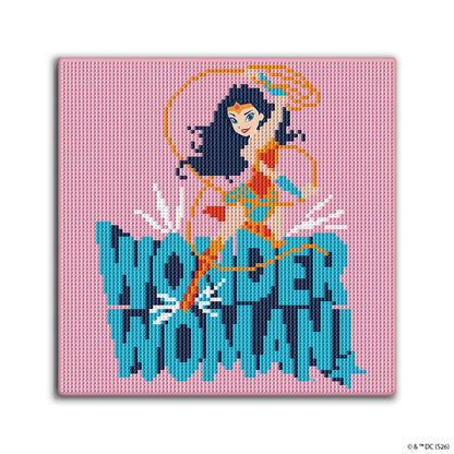 Diamond Painting Kits 9.8" x 9.8" | 25cm x 25cm Wonder Woman - Diamond Painting Kit
