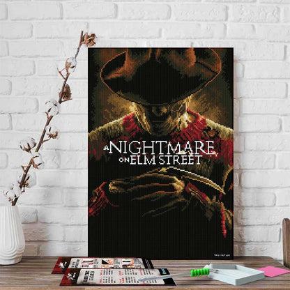 Diamond Painting Kits 17.7" x 21.7" / 45cm x 55cm A Nightmare on Elm Street - Diamond Painting Kit