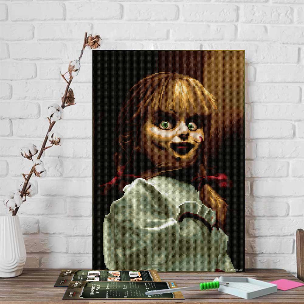Diamond Painting Kits 17.7" x 21.7" / 45cm x 55cm Annabelle - Diamond Painting Kit