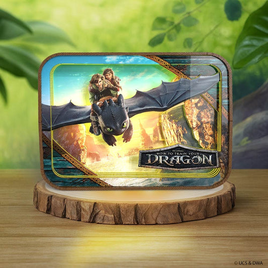 3D DIY Wooden Puzzle Night Lamps How to Train Your Dragon How to Train Your Dragon - 3D DIY Wooden Puzzle Night Lamp