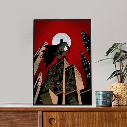 Painting By Numbers Kits 15.7" x 23.6" (40x60cm) The Gotham Guardian - Paint By Numbers Kit