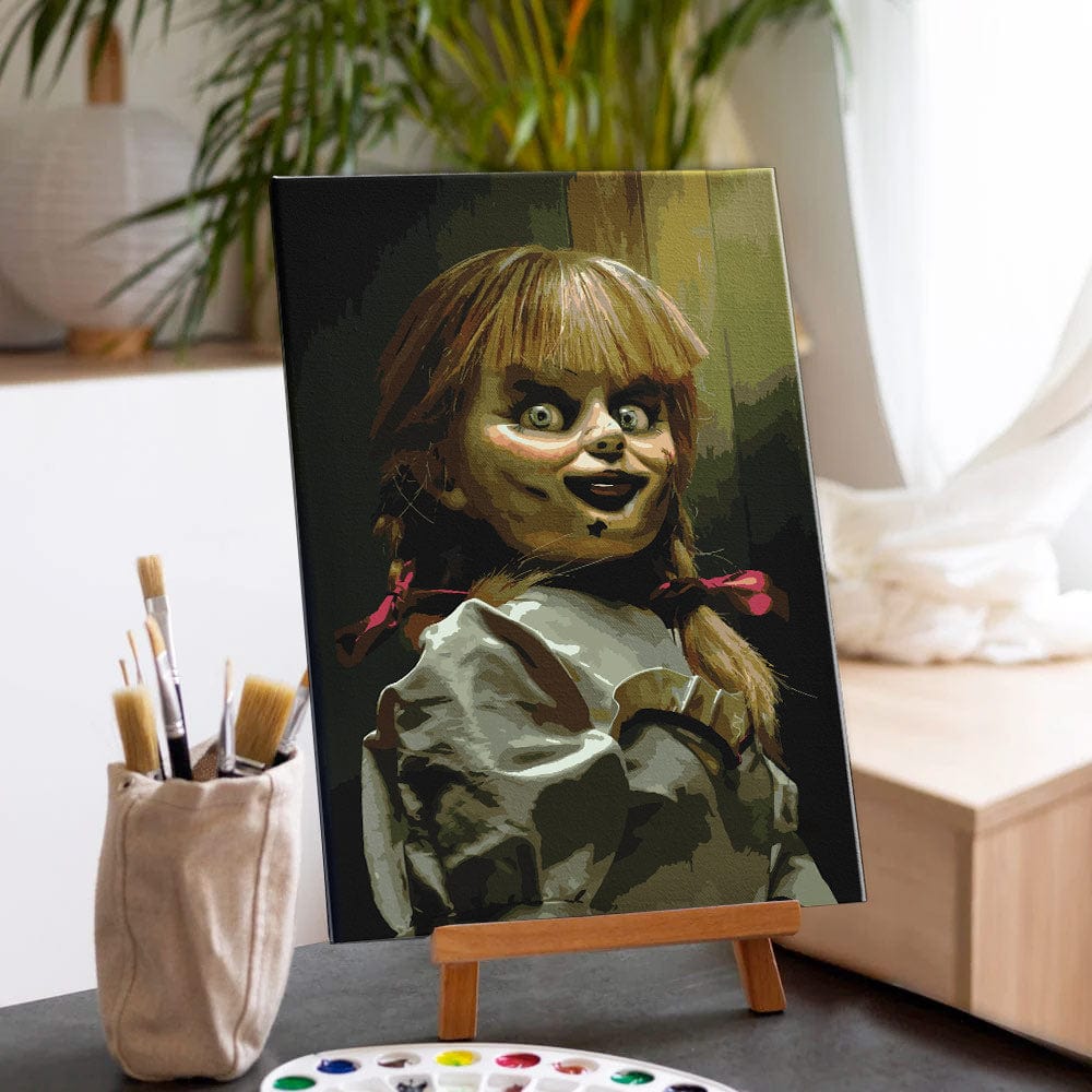 Painting By Numbers Kits 13.8" x 19.7" (35x50cm) Annabelle - Paint By Numbers Kit
