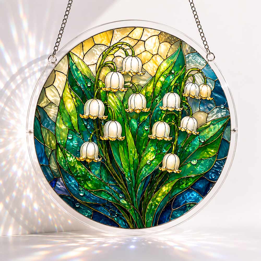 Acrylic Jigsaw Puzzle S - (7 inch) Lily Bells - Acrylic Jigsaw Puzzle