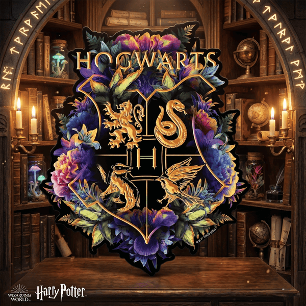 Hogwarts Crest Wooden Jigsaw Puzzle