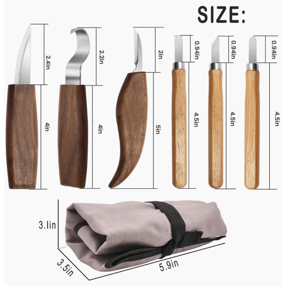 Wood Carving Kit | All In 1 Wood Carving Kit