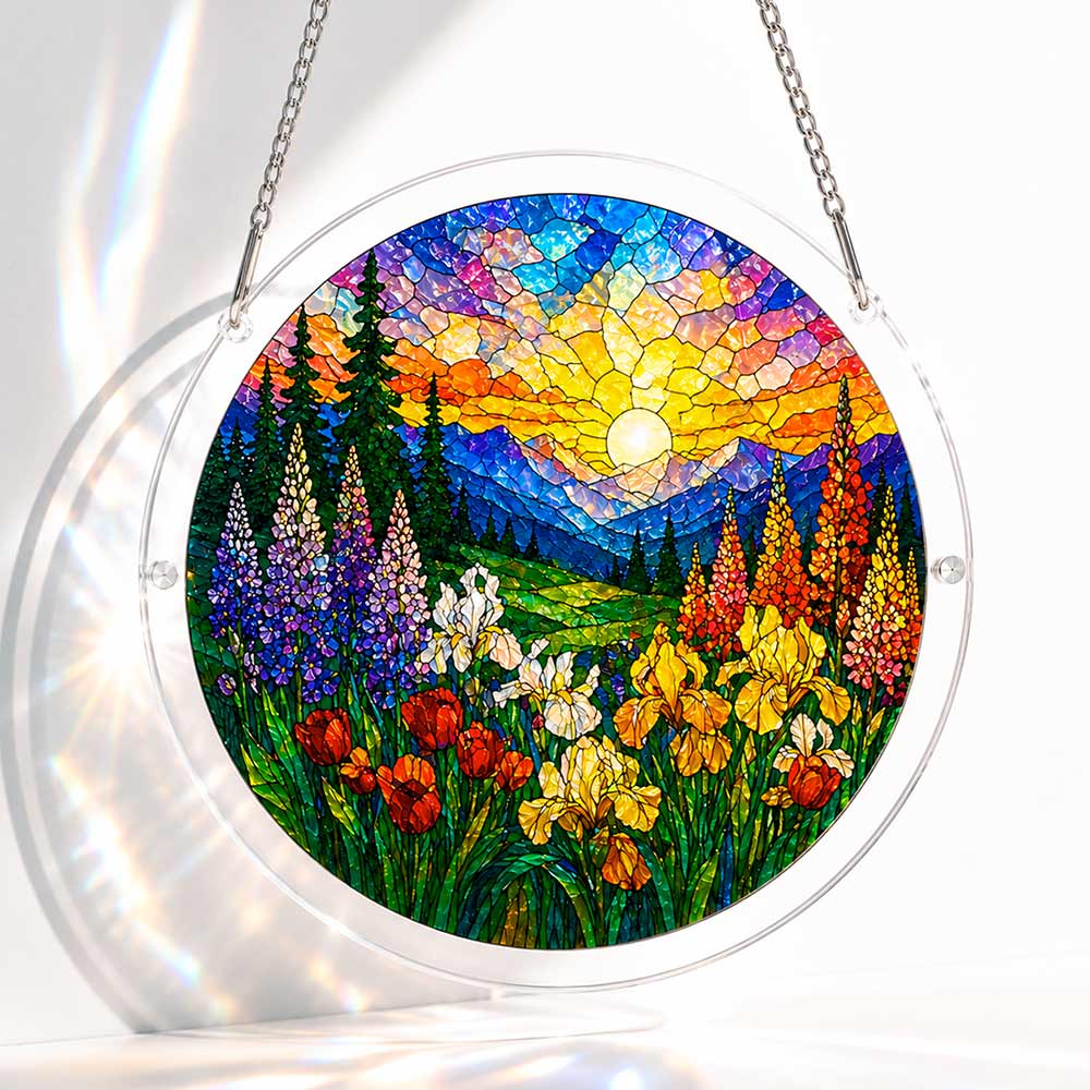 Acrylic Jigsaw Puzzle S - (7 inch) Bloom Valley - Acrylic Jigsaw Puzzle