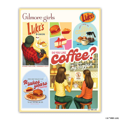 Wooden Jigsaw Puzzles Luke’s Diner – Wooden Jigsaw Puzzle