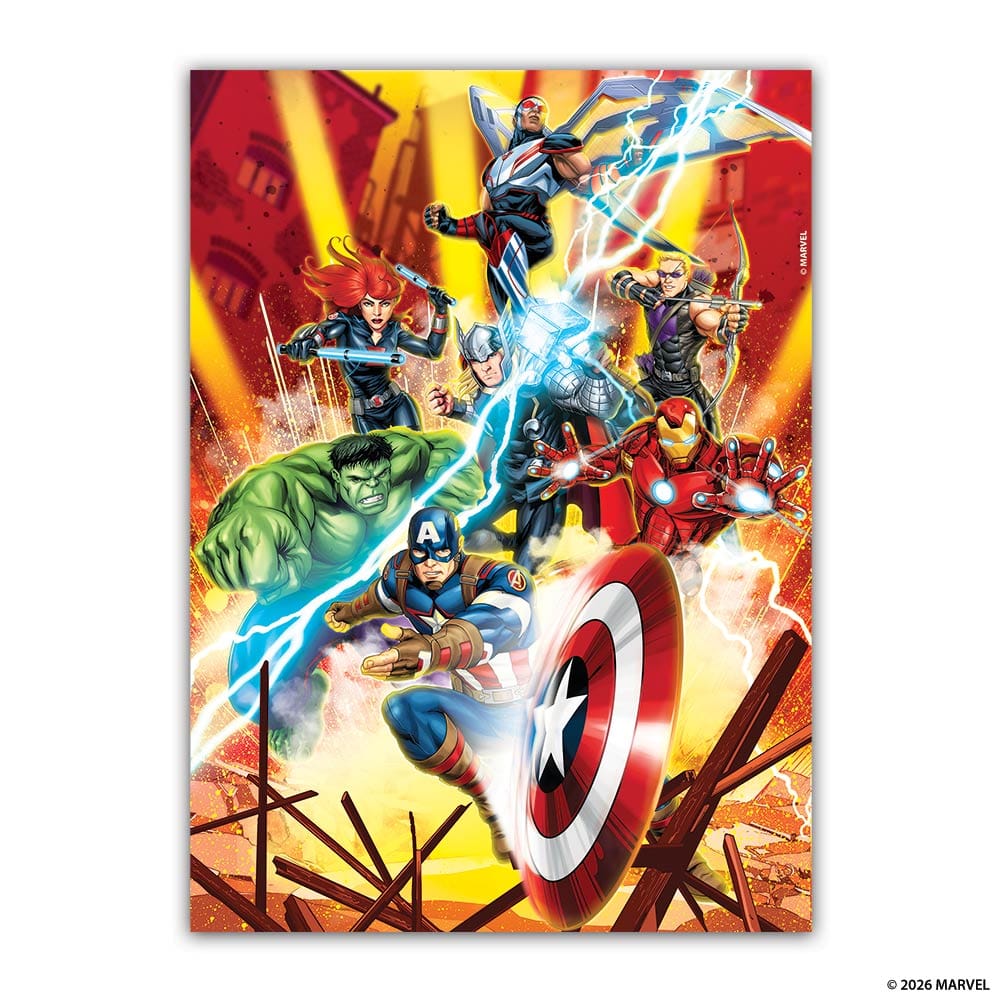 Wooden Jigsaw Puzzles Avengers Unleashed – Wooden Jigsaw Puzzle
