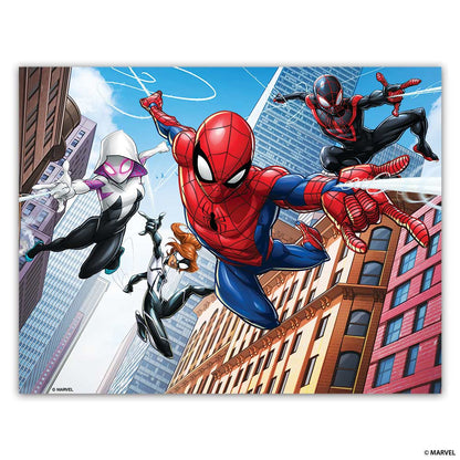 Wooden Jigsaw Puzzles Spider-Man Team Up – Wooden Jigsaw Puzzle