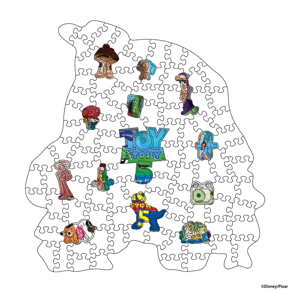 Wooden Jigsaw Puzzles Toy Story - Wooden Jigsaw Puzzle