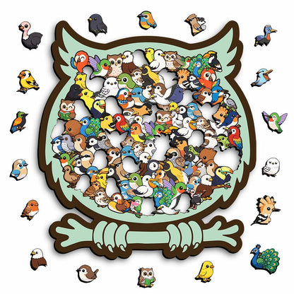 Animal Jigsaw Puzzle > Wooden Jigsaw Puzzle > Jigsaw Puzzle Forest Life - Wooden Jigsaw Puzzle