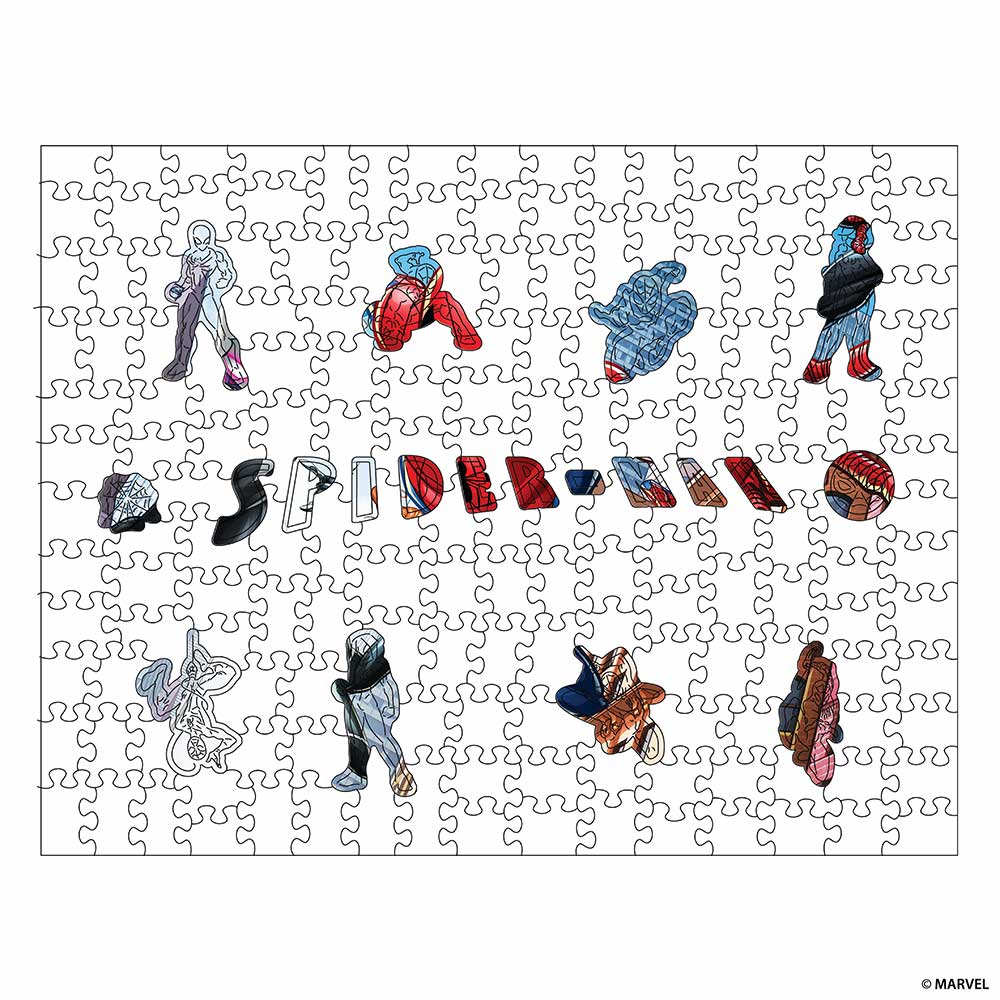 Wooden Jigsaw Puzzles Spider-Man Team Up – Wooden Jigsaw Puzzle