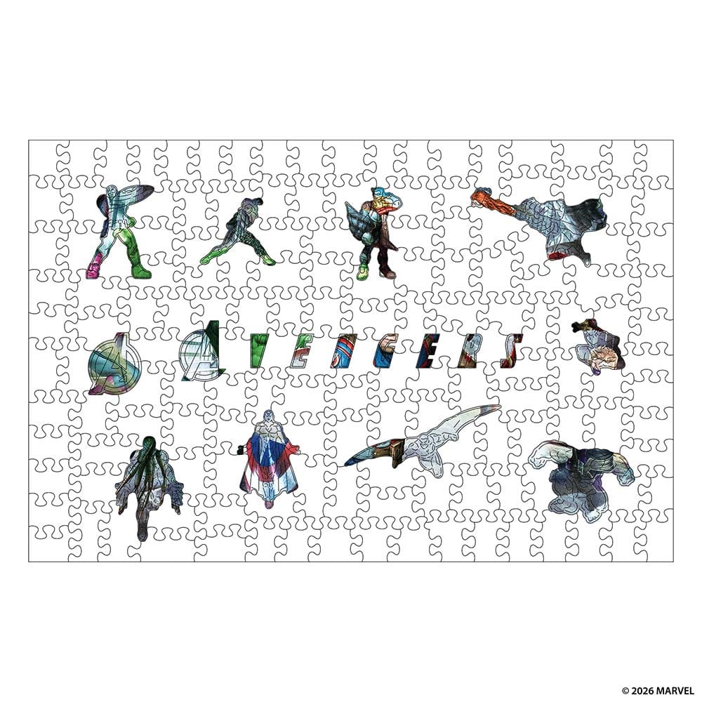Wooden Jigsaw Puzzles Avengers Assemble – Wooden Jigsaw Puzzle