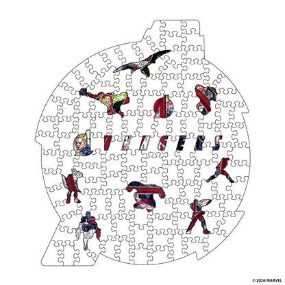 Wooden Jigsaw Puzzles Avengers Logo – Wooden Jigsaw Puzzle