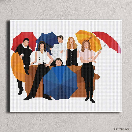 Diamond Painting Kits 17.7" x 21.7" / 45cm x 55cm Friends - Diamond Painting Kit