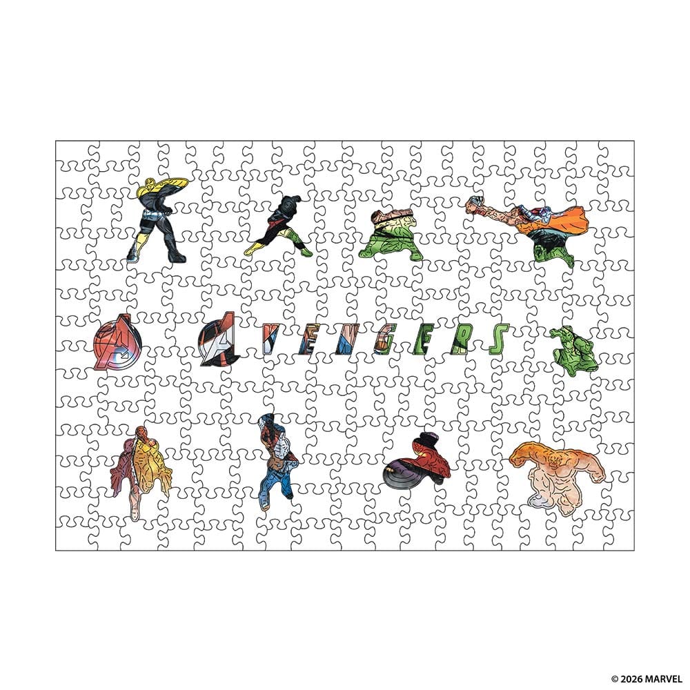 Wooden Jigsaw Puzzles Avengers United – Wooden Jigsaw Puzzle