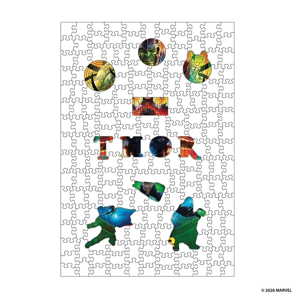 Wooden Jigsaw Puzzles Thor: Ragnarok – Wooden Jigsaw Puzzle