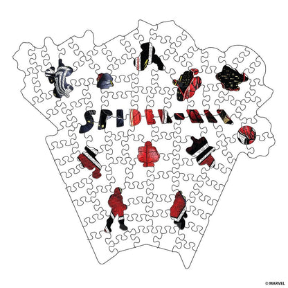 Wooden Jigsaw Puzzles Spider-Man Faceoff – Wooden Jigsaw Puzzle