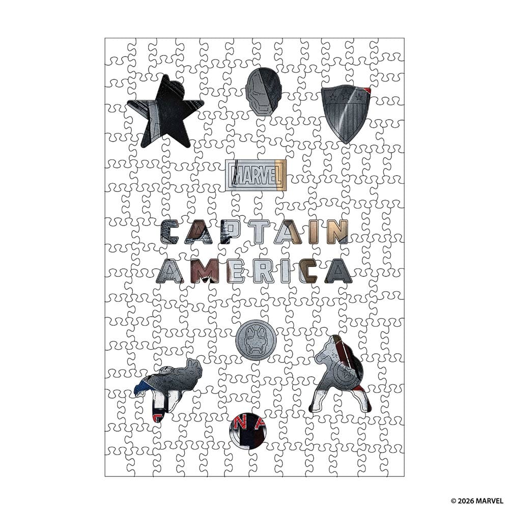 Wooden Jigsaw Puzzles Captain America: Civil War – Wooden Jigsaw Puzzle