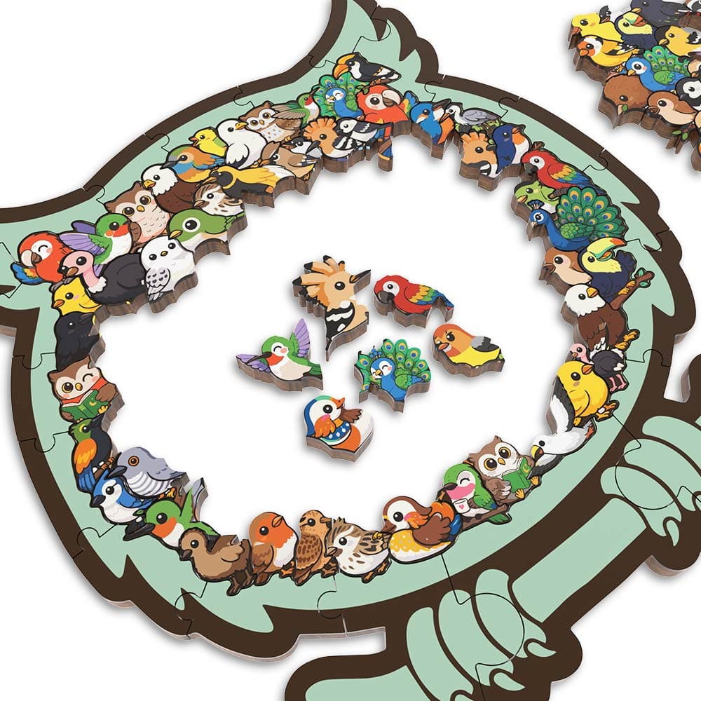 Animal Jigsaw Puzzle > Wooden Jigsaw Puzzle > Jigsaw Puzzle Forest Life - Wooden Jigsaw Puzzle