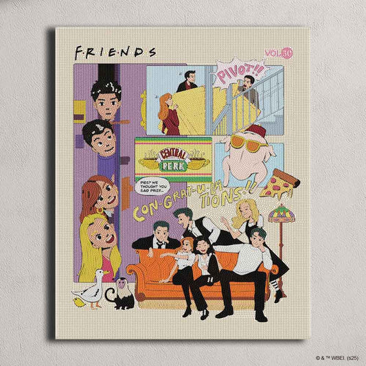 Diamond Painting Kits 17.7" x 21.7" / 45cm x 55cm Friends Forever - Diamond Painting Kit
