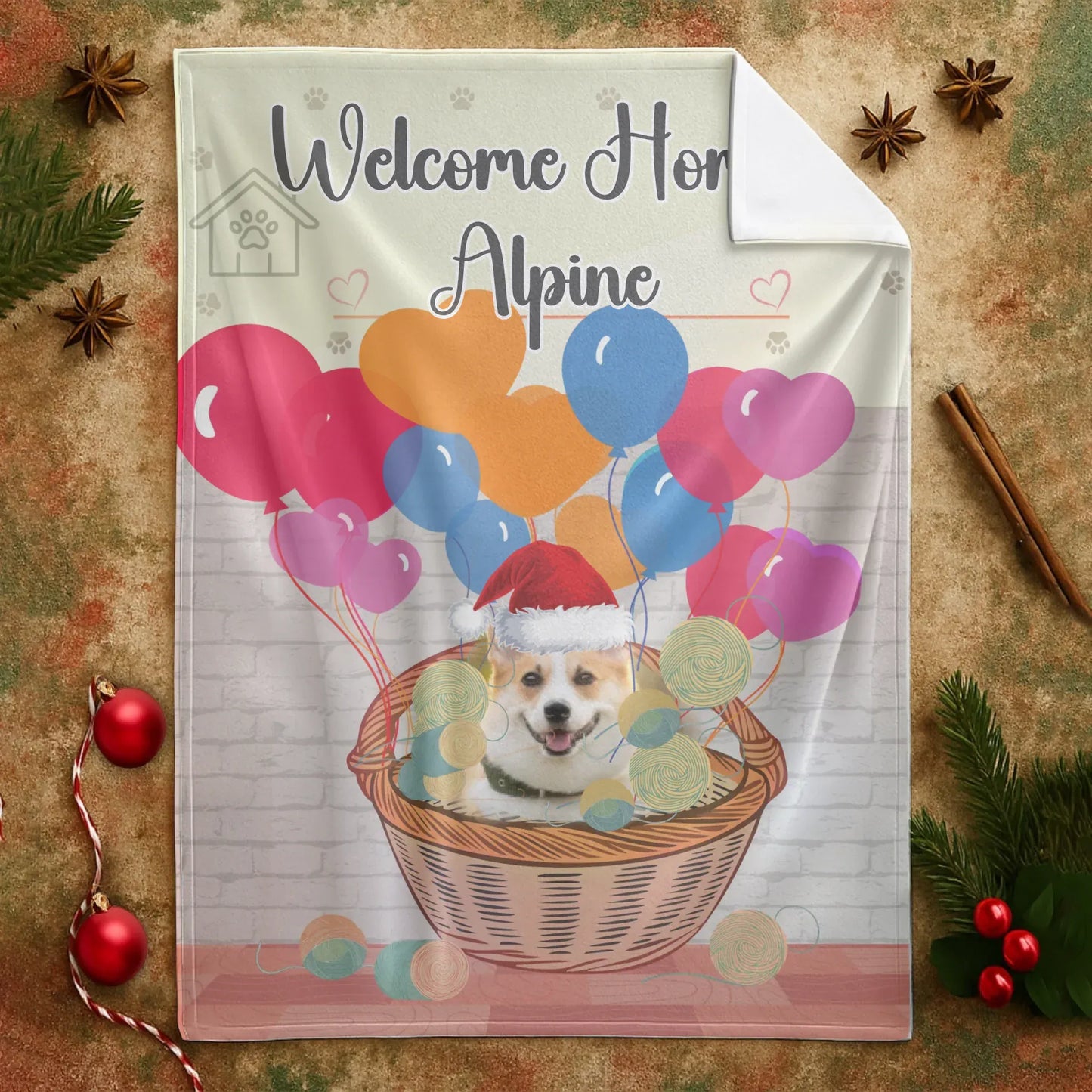 Personalized Blankets Home Feels Warmer With You - Personalized Dog Lovers Photo Custom Blanket