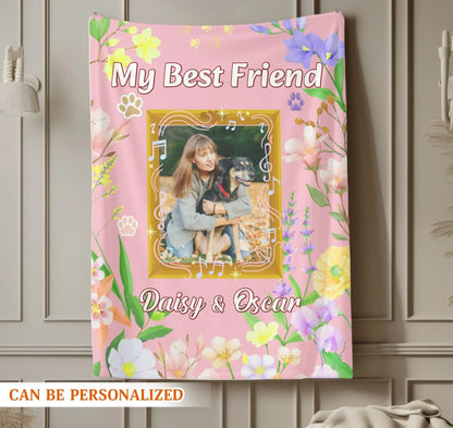 Personalized Blankets Where Love And Loyalty Meet - Personalized Dog Lovers Photo Custom Blanket