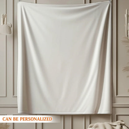 Personalized Blankets Snuggle This Blanket And Think Of Me In Your Heart - Personalized Pet Memorial Photo Blanket