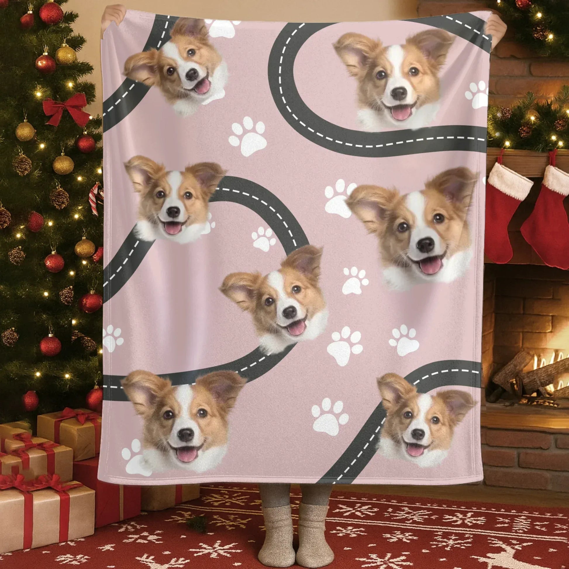 Personalized Blankets My Overly Protective Bodyguard - Personalized Dog Photo Custom Blanket