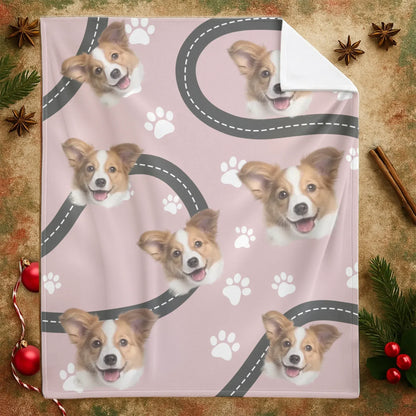 Personalized Blankets My Overly Protective Bodyguard - Personalized Dog Photo Custom Blanket