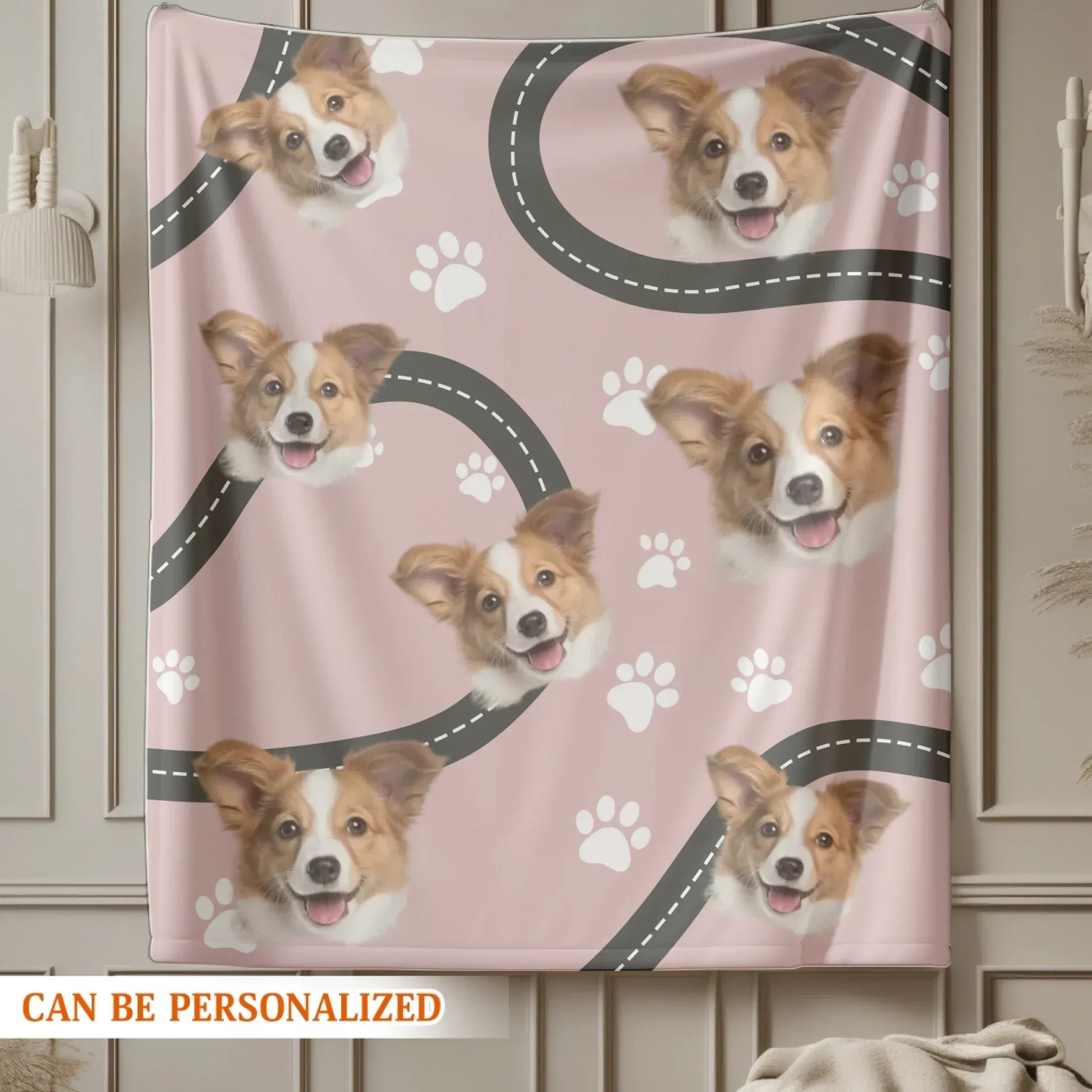 Personalized Blankets My Overly Protective Bodyguard - Personalized Dog Photo Custom Blanket
