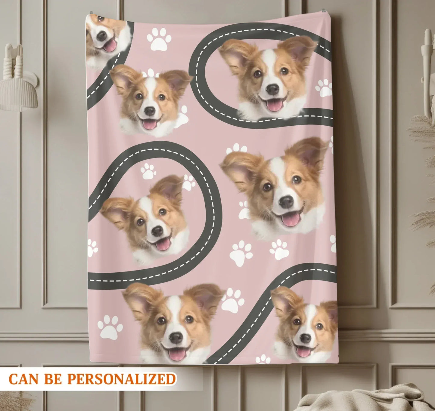 Personalized Blankets My Overly Protective Bodyguard - Personalized Dog Photo Custom Blanket