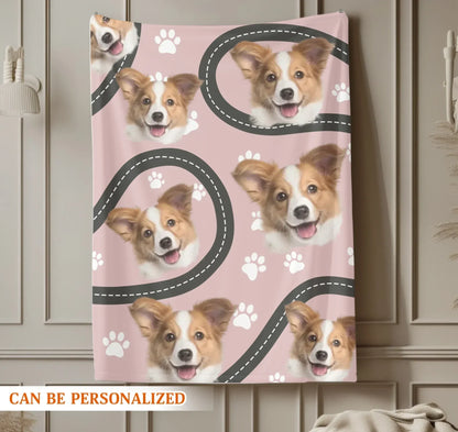 Personalized Blankets My Overly Protective Bodyguard - Personalized Dog Photo Custom Blanket