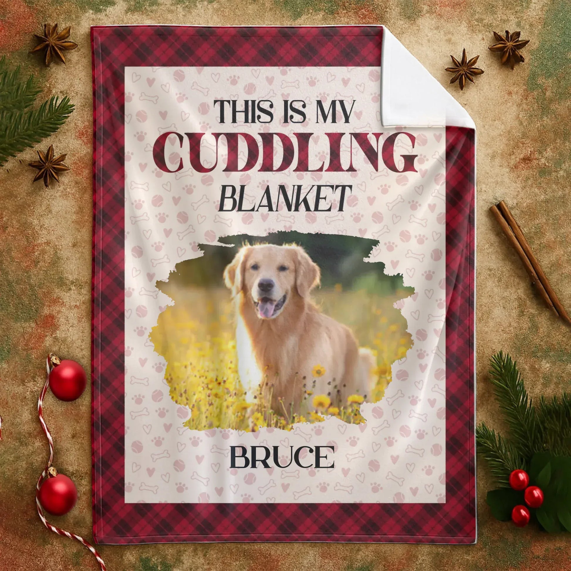 Personalized Blankets Warm Hugs And Cuddles - Personalized Pet Photo Custom Cozy Blanket