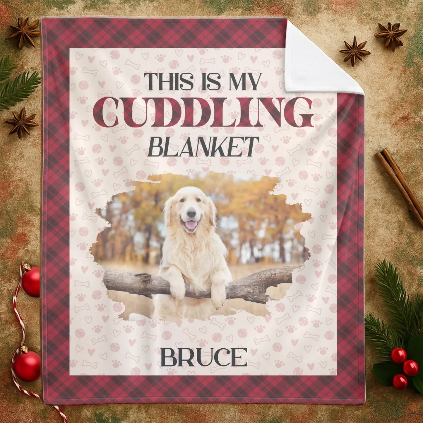 Personalized Blankets Warm Hugs And Cuddles - Personalized Pet Photo Custom Cozy Blanket