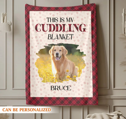 Personalized Blankets Warm Hugs And Cuddles - Personalized Pet Photo Custom Cozy Blanket