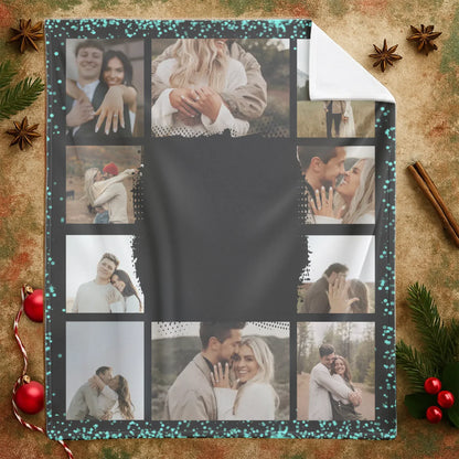 Personalized Blankets I Love You Couple Personalized Collage Photo Meaningful Blanket