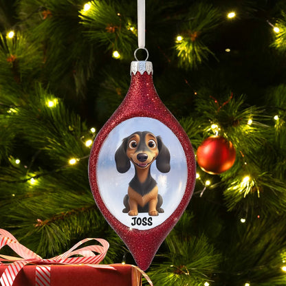 Personalized Ornaments Warm Hearts and Winter Sparkle - Personalized Dog And Cat Lovers Custom Acrylic Ornament