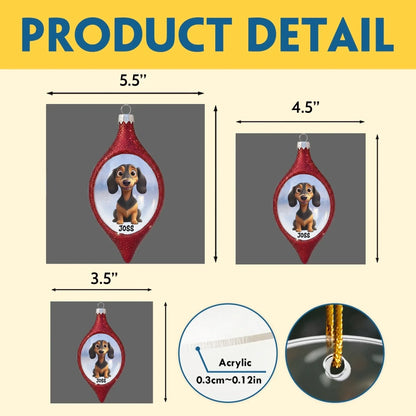 Personalized Ornaments Warm Hearts and Winter Sparkle - Personalized Dog And Cat Lovers Custom Acrylic Ornament