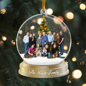 Personalized Ornaments Custom Photo Family, Friends - Personalized Acrylic Photo Ornament