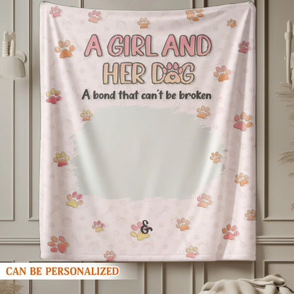 Personalized Blankets My Supervisor Of Naps - Personalized Dog Photo Collage Custom Blanket